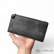 画像5: 【MOZUPEAK 】VELARE /FLATロングウォレット/9カラー/薄い長財布（送料無料） (5)