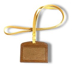 画像12: 10カラーベルギー産ルガトショルダー/レザーIDカードホルダーSE (12)