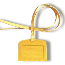 画像11: 10カラーベルギー産ルガトショルダー/レザーIDカードホルダーSE (11)