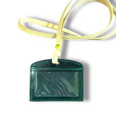 画像9: 10カラーベルギー産ルガトショルダー/レザーIDカードホルダーSE (9)