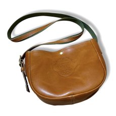 画像8: Dog License Classic　Military Heritage Mini Crossbody Bag　ミリタリーヘリテージショルダーバッグ　栃木レザー (8)