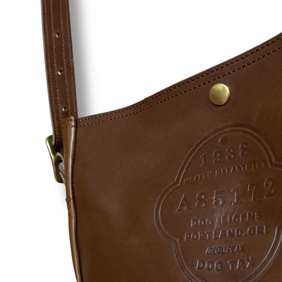 画像23: Dog License Classic Military Heritage Mini Crossbody Bag ミリタリーヘリテージショルダーバッグ 栃木レザー (23)