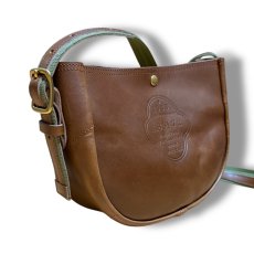 画像18: Dog License Classic　Military Heritage Mini Crossbody Bag　ミリタリーヘリテージショルダーバッグ　栃木レザー (18)