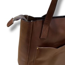 画像24: 5カラー/栃木オイルレザーOld Heritage Totebag（送料無料） (24)