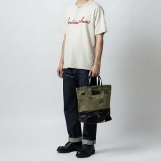 画像2: 一点物/新品/ミリタリーリバイバルトート/（送料無料） (2)