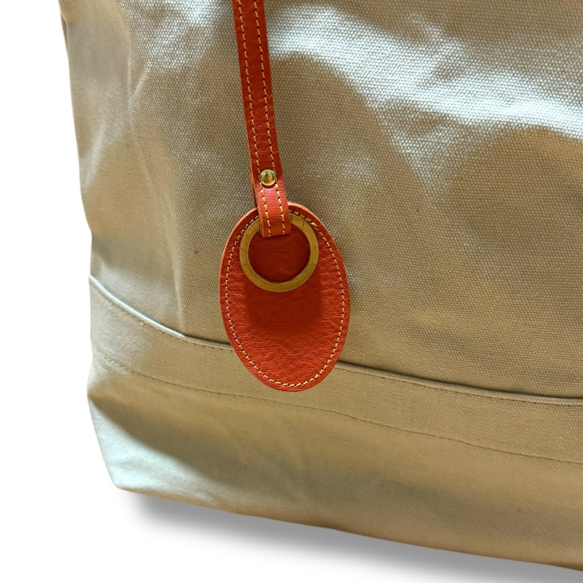 画像23: アーミーダックトラディショナルトート（サンドベージュ）選べるレザーハンドル１２色 (23)