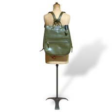 画像7: 4カラー/栃木オイルレザー2wayリュックPARTIRE（送料無料） (7)