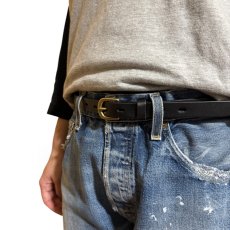 画像9: サイズオーダー/Heritage Raw 20 /ヘリテージロウ20mm幅ベルト/栃木レザー/オイルプルアップ/メンズ/レディース (9)