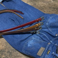 画像2: サイズオーダー/Heritage Raw 20 /ヘリテージロウ20mm幅ベルト/栃木レザー/オイルプルアップ/メンズ/レディース (2)