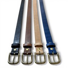 画像7: Classic Raw 24 /クラシックロウ24mm幅ベルト/栃木レザー/サドルレザー/メンズ/レディース (7)