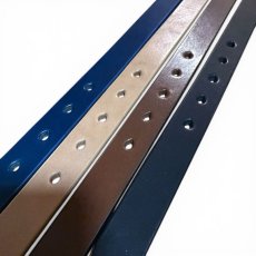 画像10: CLASSIC MILITARY BELT  24 /クラシックミリタリーベルト24mm幅ベルト/栃木レザー/サドルレザー/メンズ/レディース (10)