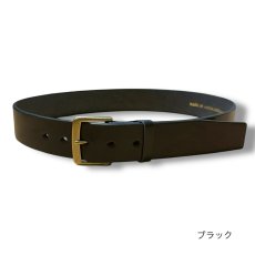 画像2: Classic Raw 40 /クラシックロウ40mm幅ベルト/栃木レザー/サドルレザー/メンズ/レディース (2)