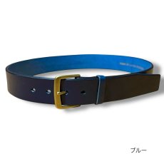 画像5: Classic Raw 40 /クラシックロウ40mm幅ベルト/栃木レザー/サドルレザー/メンズ/レディース (5)