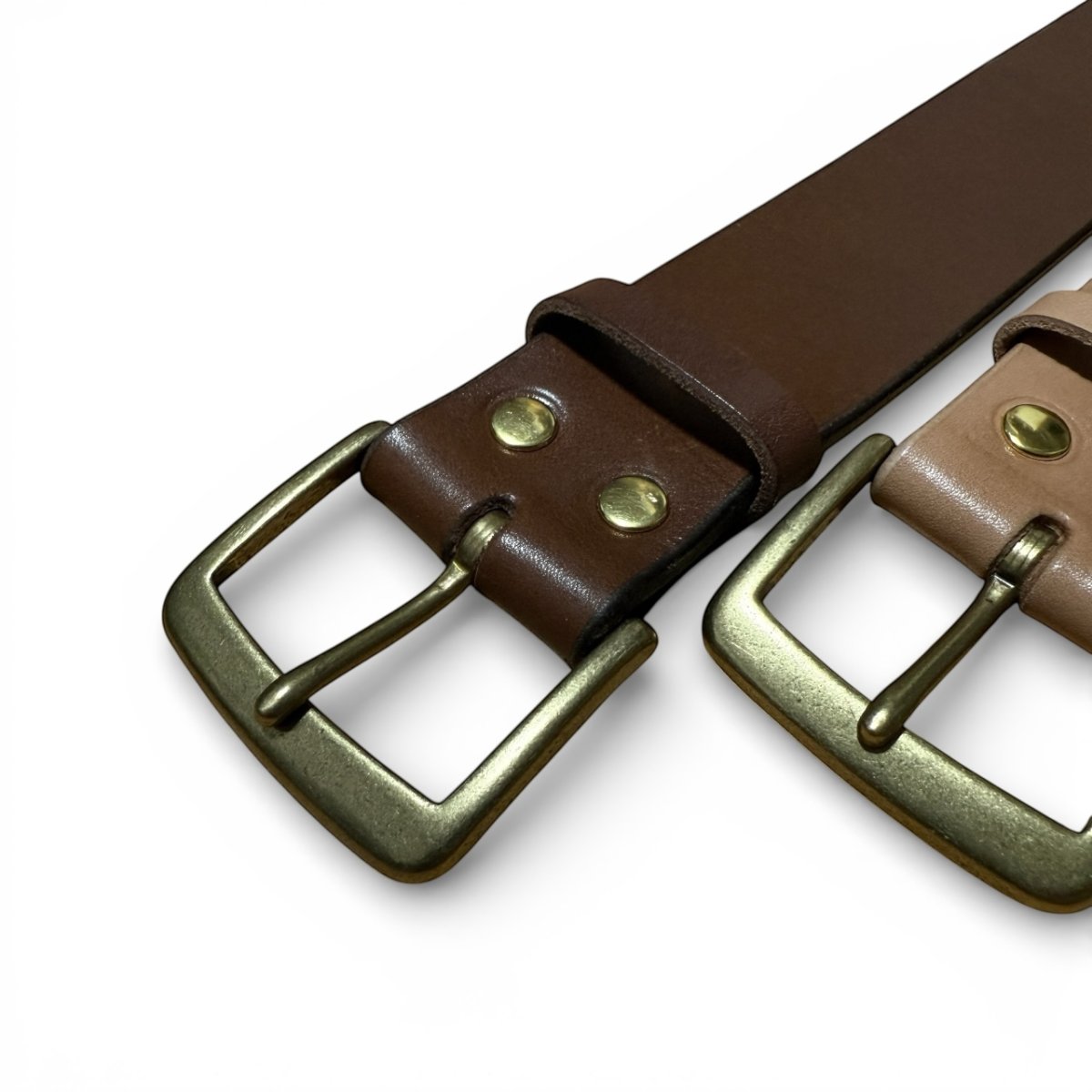 画像6: Classic Raw 40 /クラシックロウ40mm幅ベルト/栃木レザー/サドルレザー/メンズ/レディース (6)