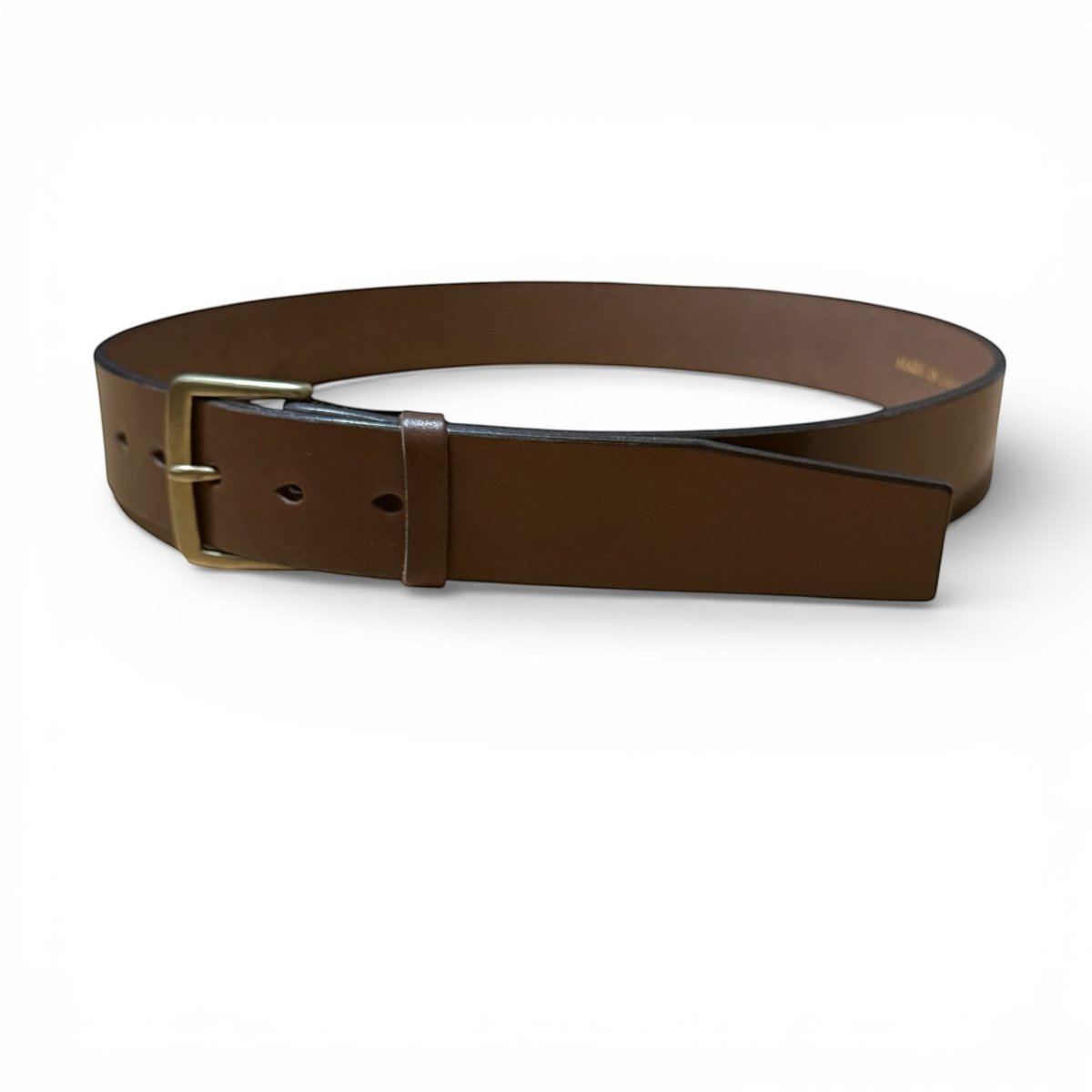 画像12: Classic Raw 40 /クラシックロウ40mm幅ベルト/栃木レザー/サドルレザー/メンズ/レディース (12)