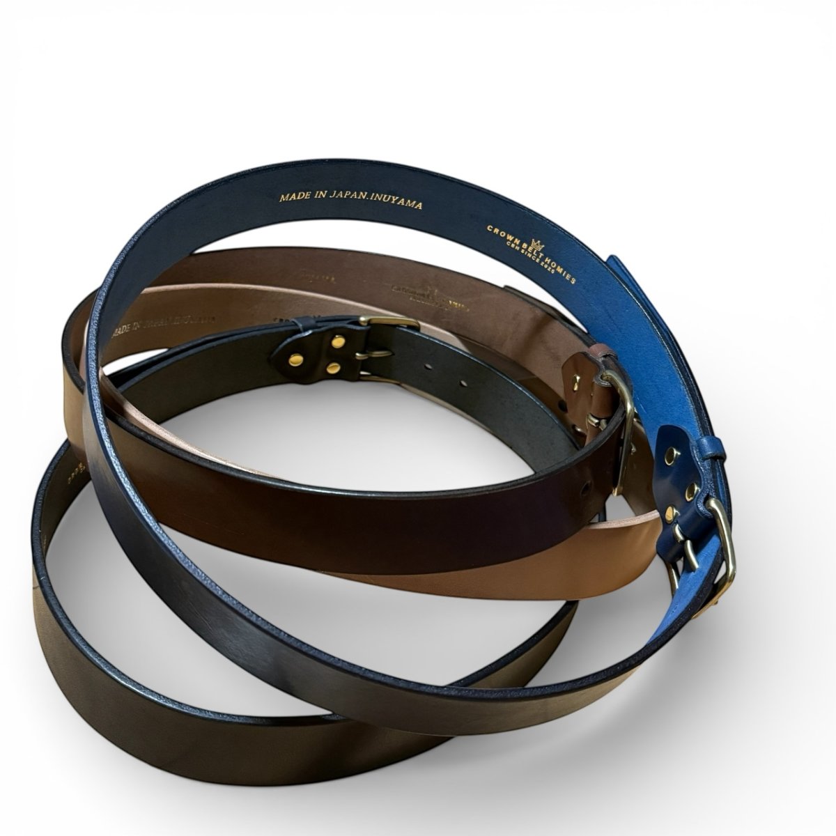 画像9: Classic Raw 40 /クラシックロウ40mm幅ベルト/栃木レザー/サドルレザー/メンズ/レディース (9)