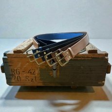 画像7: Classic Raw 40 /クラシックロウ40mm幅ベルト/栃木レザー/サドルレザー/メンズ/レディース (7)