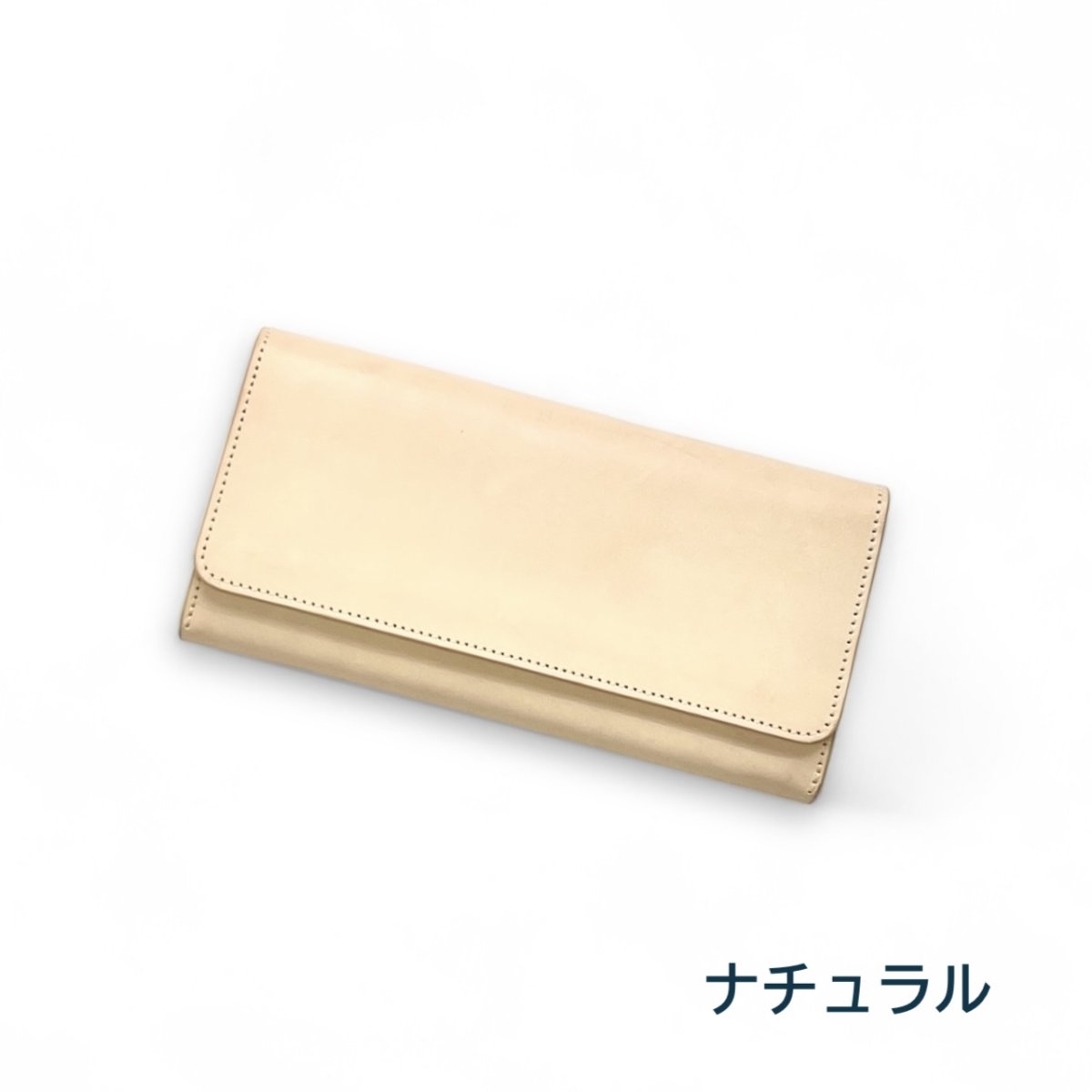 画像5: 10カラー/国産ヌメ革ロングウォレット/（送料無料） (5)