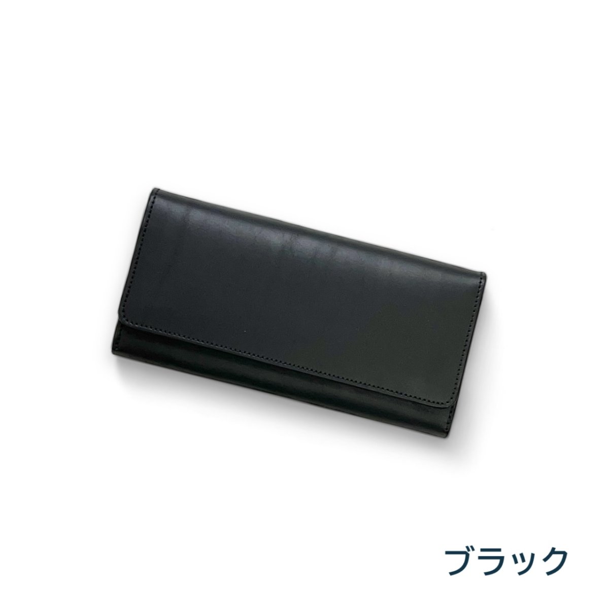 画像3: 10カラー/国産ヌメ革ロングウォレット/（送料無料） (3)