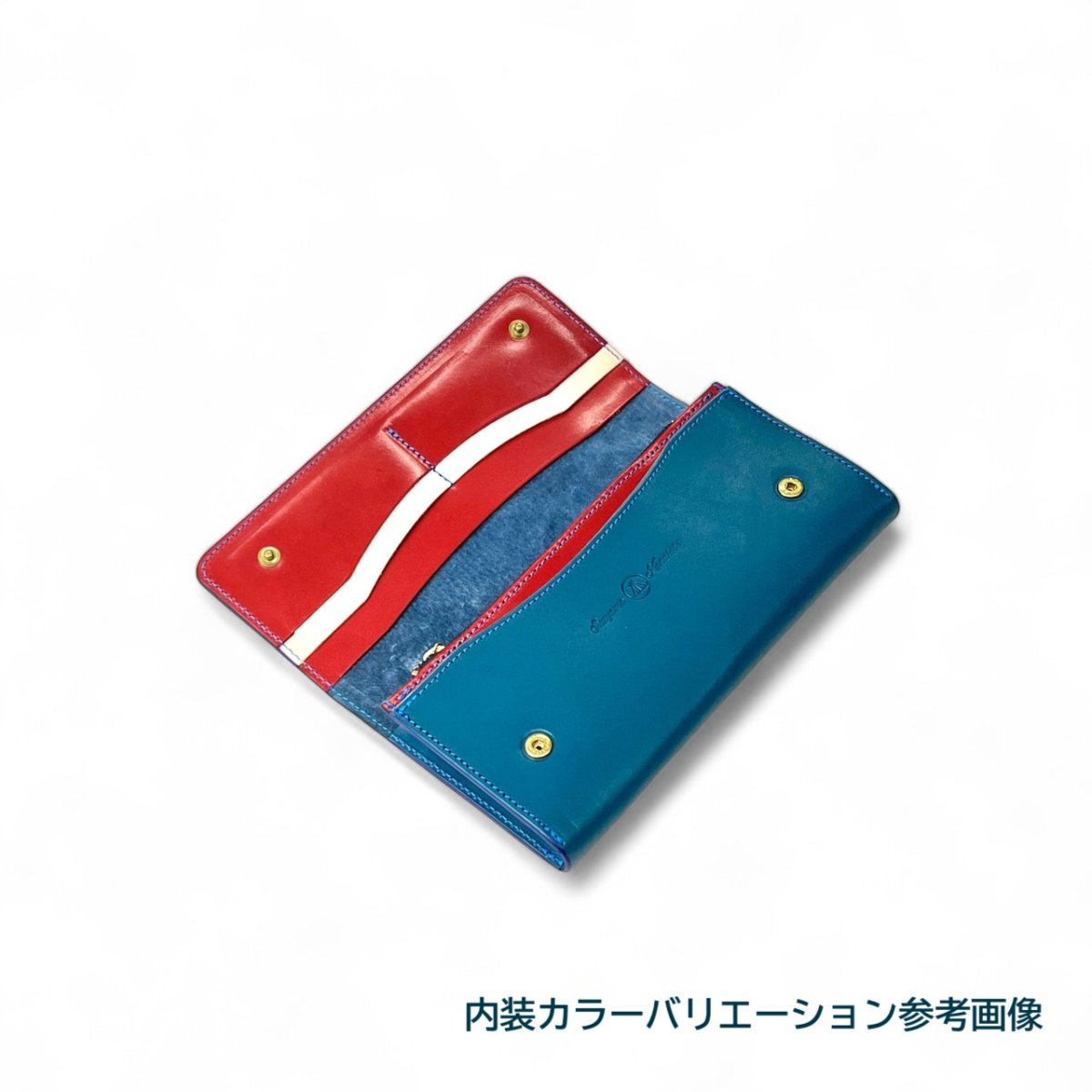 画像20: 10カラー/国産ヌメ革ロングウォレット/（送料無料） (20)