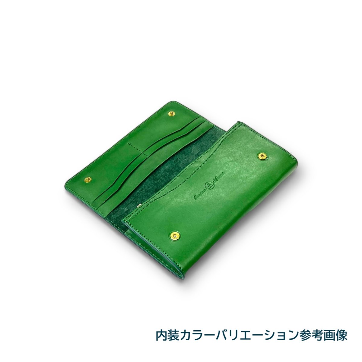 画像13: 10カラー/国産ヌメ革ロングウォレット/（送料無料） (13)