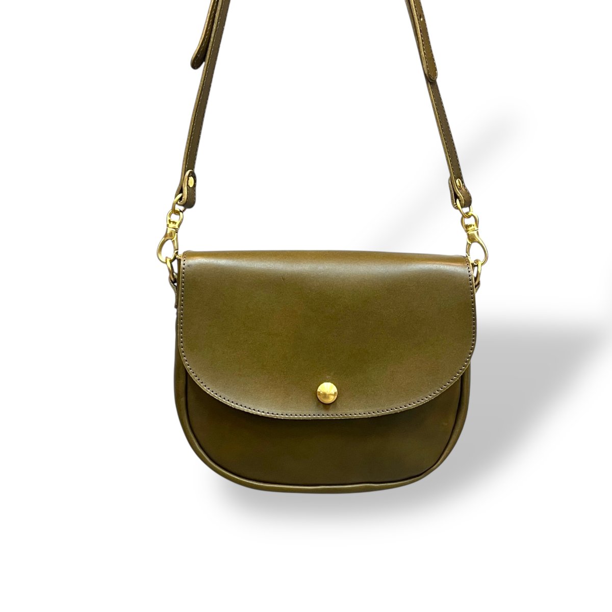 画像3: 4カラー/栃木オイルプルアップレザー/OLCOショルダーバッグ（送料無料） (3)