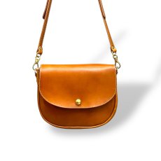 画像5: 4カラー/栃木オイルプルアップレザー/OLCOショルダーバッグ（送料無料） (5)