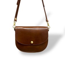 画像6: 4カラー/栃木オイルプルアップレザー/OLCOショルダーバッグ（送料無料） (6)