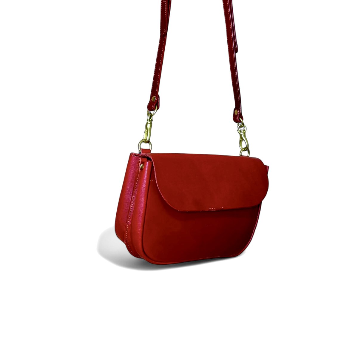 画像10: 5カラー/栃木オイルレザー/パーテーションショルダーバッグ/(送料無料) (10)