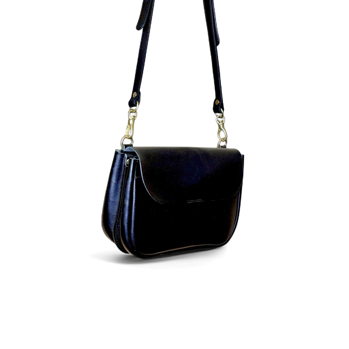 画像8: 5カラー/栃木オイルレザー/パーテーションショルダーバッグ/(送料無料) (8)