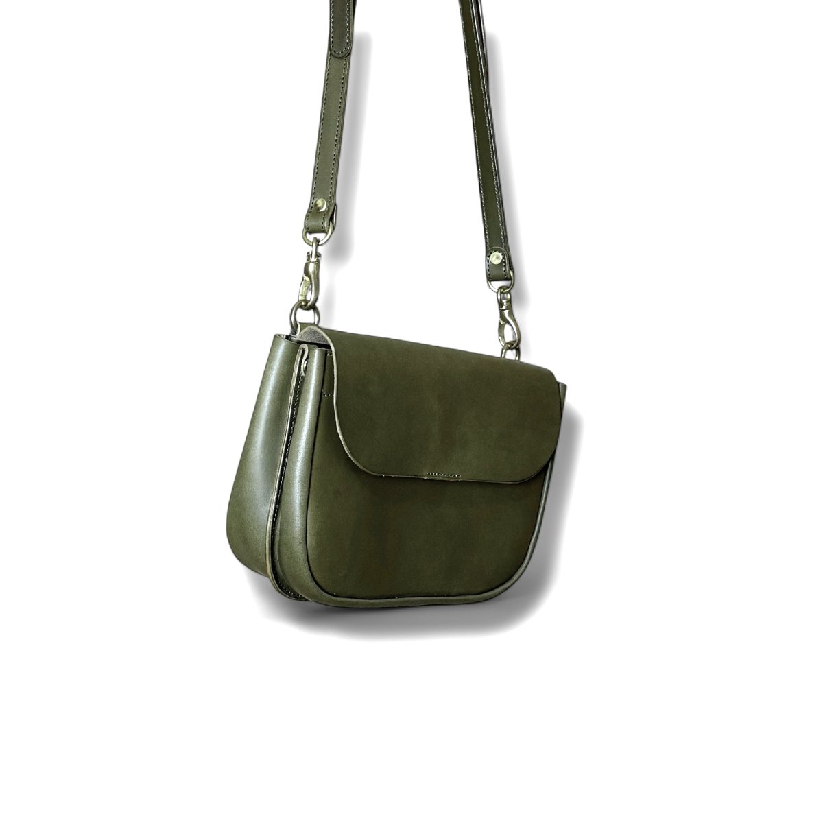 画像2: 5カラー/栃木オイルレザー/パーテーションショルダーバッグ/(送料無料) (2)