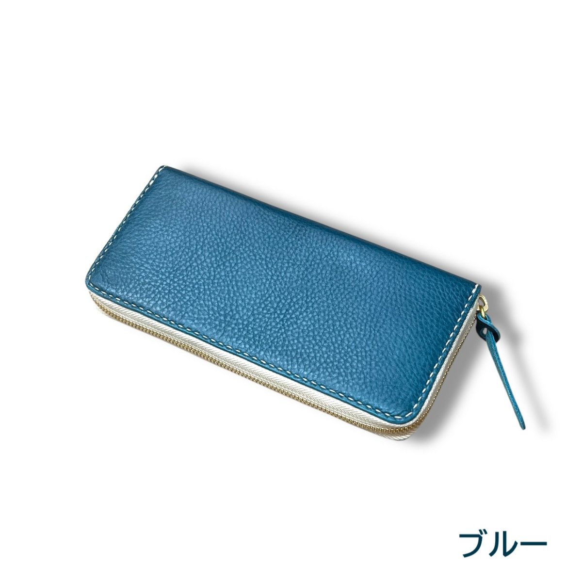 画像9: ラウンドファスナーロングウォレット／イタリア産アリゾナレザー（送料無料） (9)