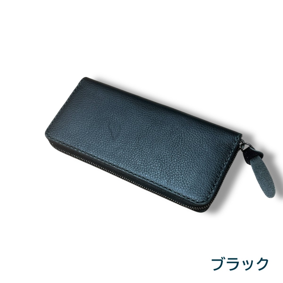 画像2: ラウンドファスナーロングウォレット／イタリア産アリゾナレザー（送料無料） (2)