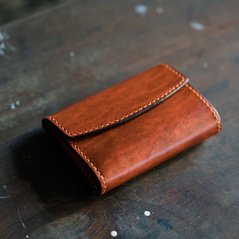 5カラー ミドルウォレット ルガトショルダー 送料無料 犬山革工房 Vinculum Leather