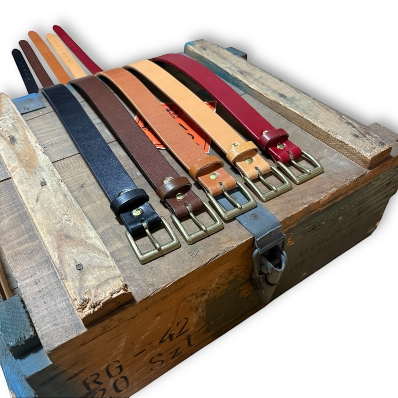 画像12: Heritage Raw 30 /ヘリテージロウ30mm幅ベルト/栃木レザー/オイルプルアップ/メンズ/レディース (12)