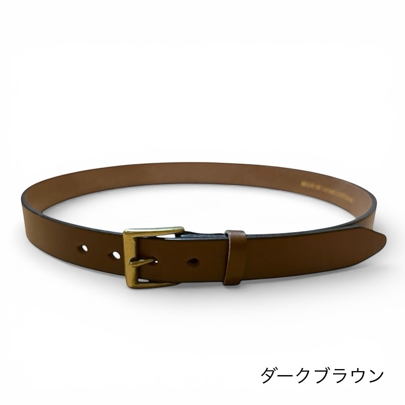 画像3: Heritage Raw 30 /ヘリテージロウ30mm幅ベルト/栃木レザー/オイルプルアップ/メンズ/レディース (3)