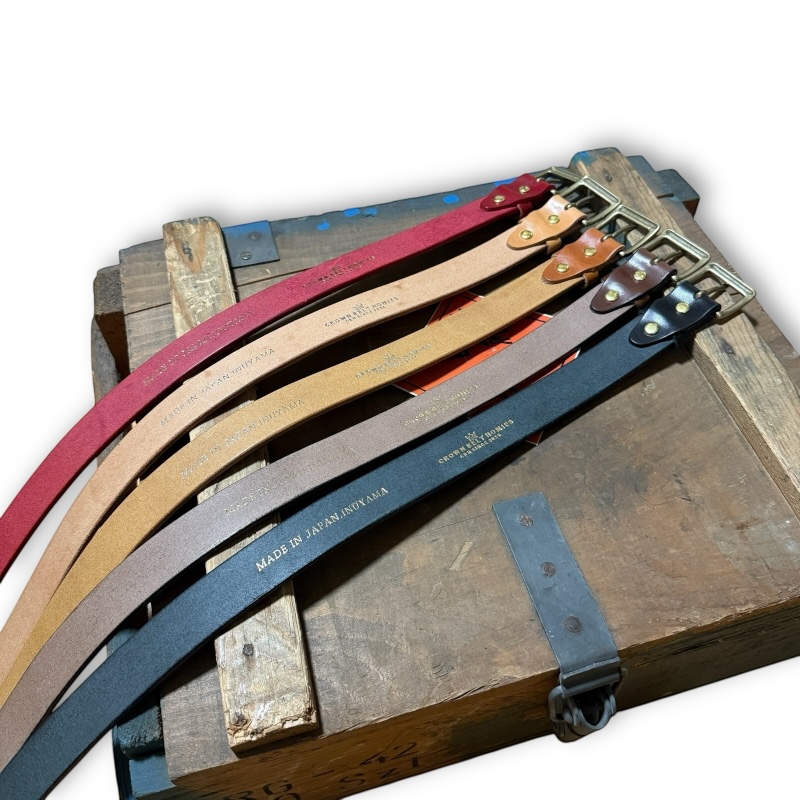 画像13: Heritage Raw 30 /ヘリテージロウ30mm幅ベルト/栃木レザー/オイルプルアップ/メンズ/レディース (13)