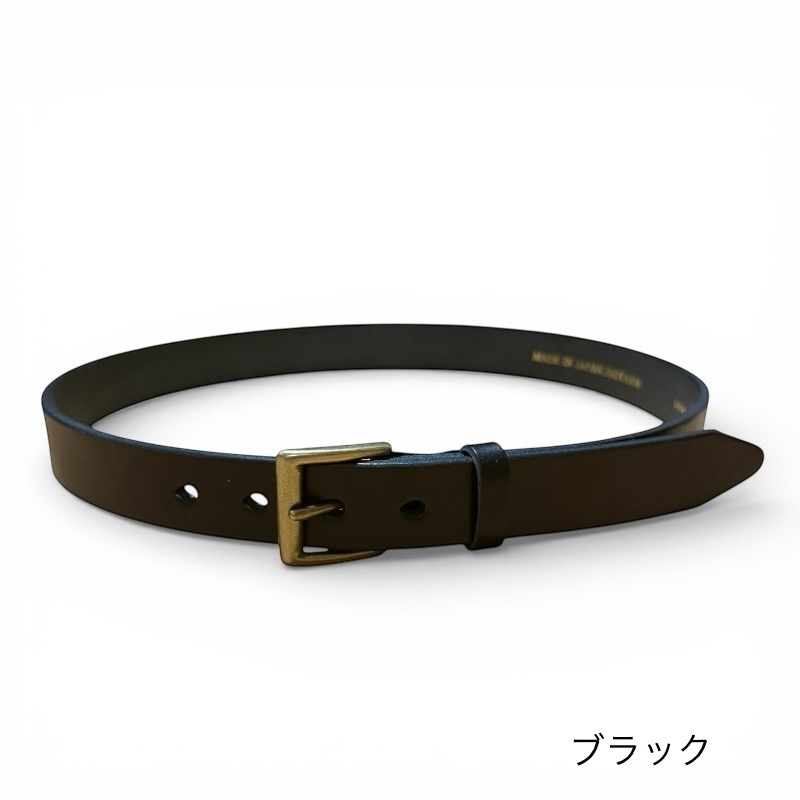 画像2: Heritage Raw 30 /ヘリテージロウ30mm幅ベルト/栃木レザー/オイルプルアップ/メンズ/レディース (2)